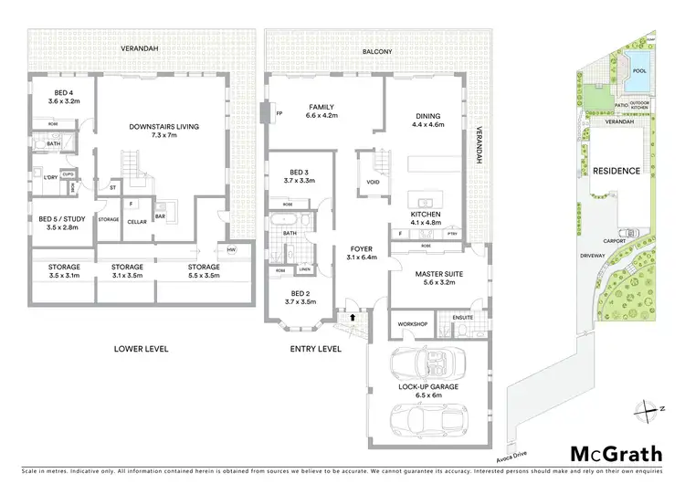Floorplan of Homely house listing, 327 Avoca Drive, Green Point NSW 2251