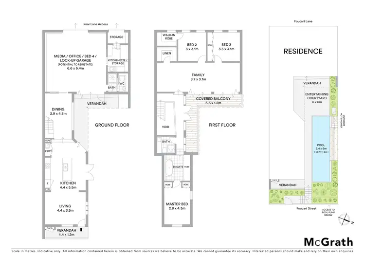 Floorplan of Homely house listing, 36 Foucart Street, Rozelle NSW 2039
