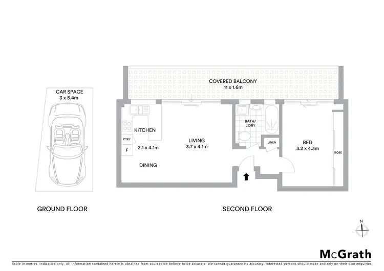 Floorplan of Homely apartment listing, 16/27 Dee Why Parade, Dee Why NSW 2099