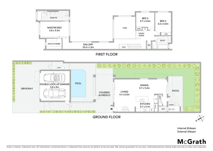 Floorplan of Homely townhouse listing, 1/237 Weyba Road, Noosaville QLD 4566