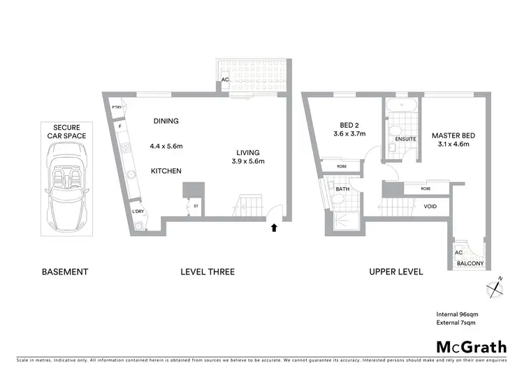 Floorplan of Homely apartment listing, 301E/6 Mandible Street, Alexandria NSW 2015