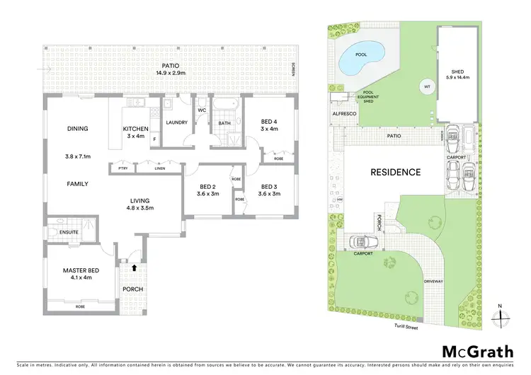 Floorplan of Homely house listing, 8 Turill Street, Shailer Park QLD 4128