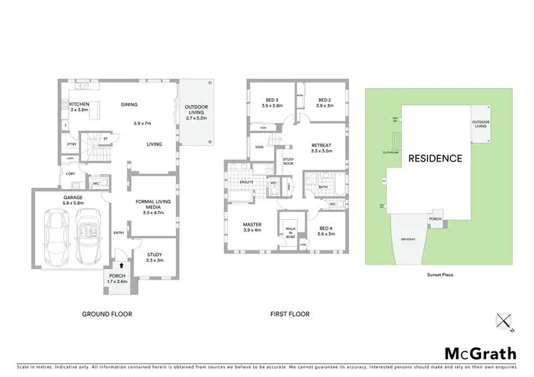 Floorplan of Homely house listing, 20 Sunset Place, Springfield Lakes QLD 4300