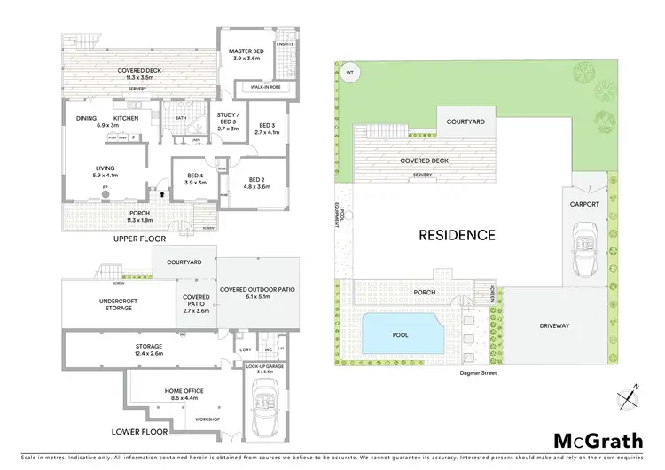 Floorplan of Homely house listing, 68 Dagmar Street, Holland Park West QLD 4121