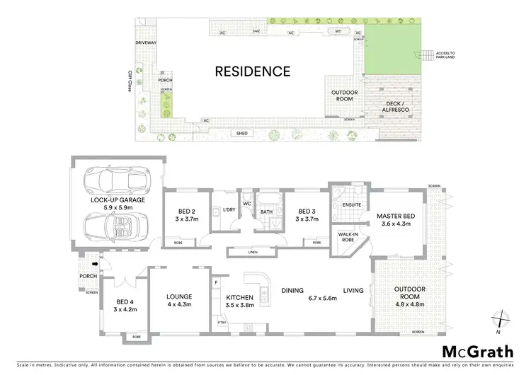 Floorplan of Homely house listing, 7 Cliff Close, Wakerley QLD 4154