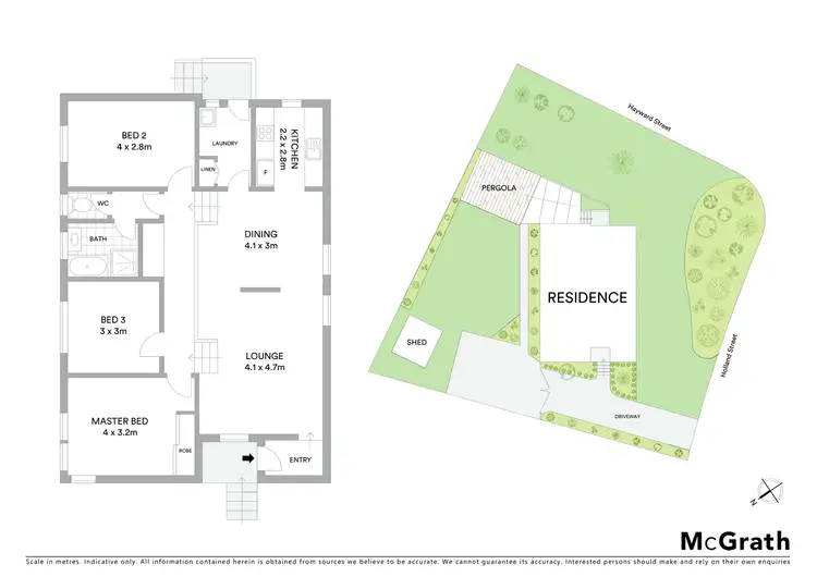 Floorplan of Homely house listing, 2 Holland Street, Macgregor ACT 2615