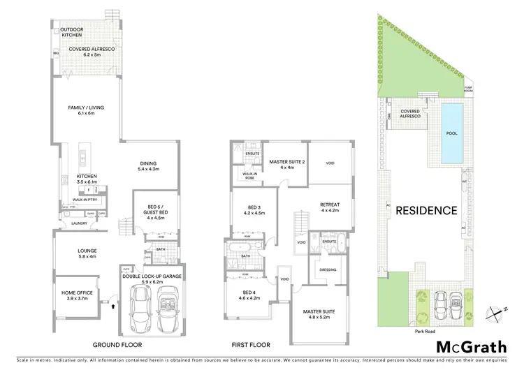 Floorplan of Homely house listing, 88 Park Road, Hunters Hill NSW 2110