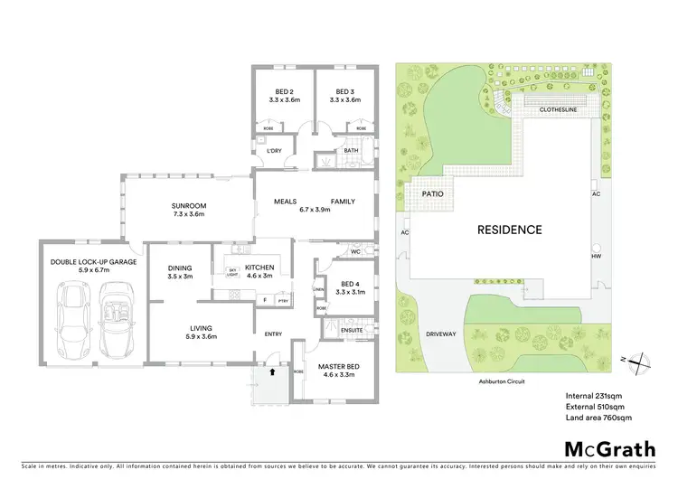 Floorplan of Homely house listing, 58 Ashburton Circuit, Kaleen ACT 2617