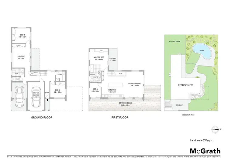 Floorplan of Homely house listing, 23 Woodlark Rise, Sunrise Beach QLD 4567