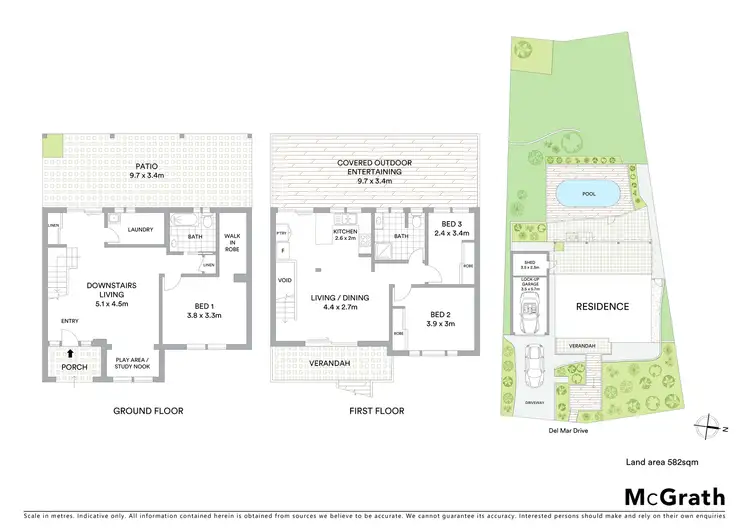 Floorplan of Homely house listing, 76 Del Mar Drive, Copacabana NSW 2251