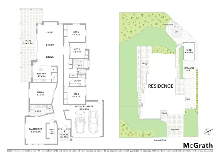 Floorplan of Homely house listing, 63 Vineyard Drive, Mount Cotton QLD 4165