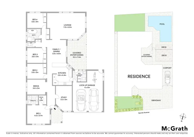 Floorplan of Homely house listing, 15 Garnet Avenue, Port Macquarie NSW 2444
