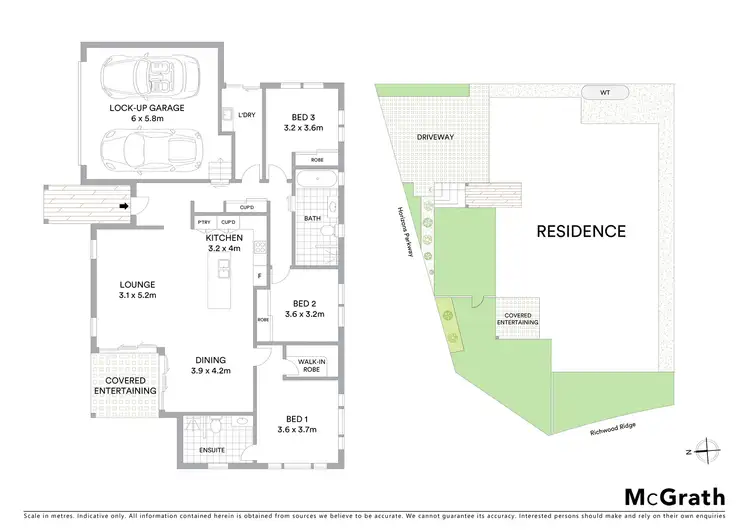 Floorplan of Homely villa listing, 21 Horizons Parkway, Port Macquarie NSW 2444
