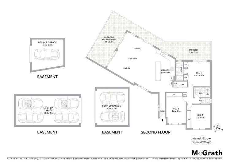 Floorplan of Homely apartment listing, 12/21 North Avoca Parade, North Avoca NSW 2260