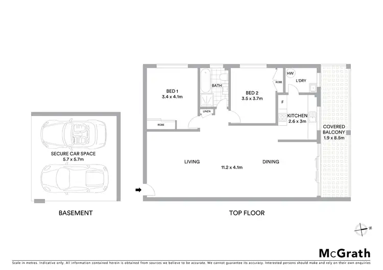 Floorplan of Homely unit listing, 22/513 Chapel Road, Bankstown NSW 2200
