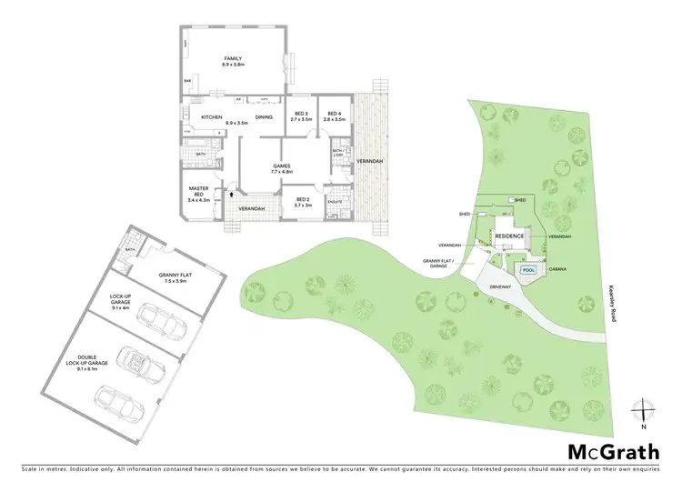 Floorplan of Homely house listing, 57 Kearsley Road, Kearsley NSW 2325
