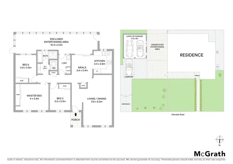 Floorplan of Homely house listing, 3 Allambie Road, Edensor Park NSW 2176