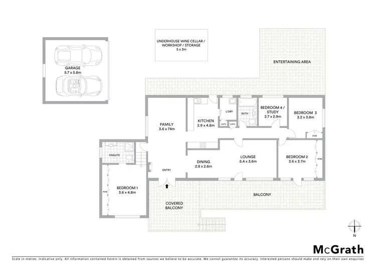 Floorplan of Homely house listing, 15 Lister Street, Wahroonga NSW 2076