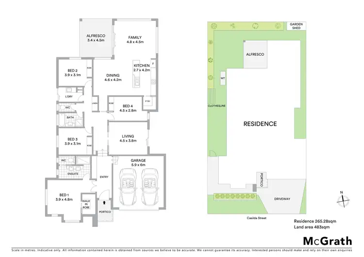 Floorplan of Homely house listing, 9 Casilda Street, Harrison ACT 2914
