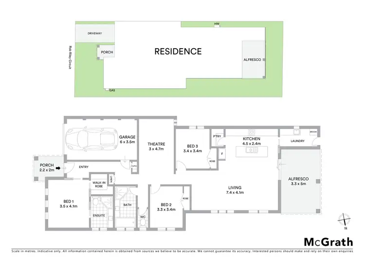 Floorplan of Homely house listing, 12 Rob Riley Circuit, Bonner ACT 2914