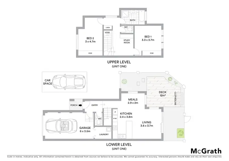 Floorplan of Homely townhouse listing, 1/3 Deasey Close, Casey ACT 2913