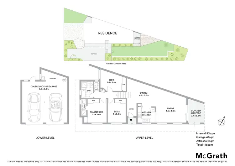 Floorplan of Homely semi-detached listing, 1/47-49 Yandina Coolum Road, Coolum Beach QLD 4573