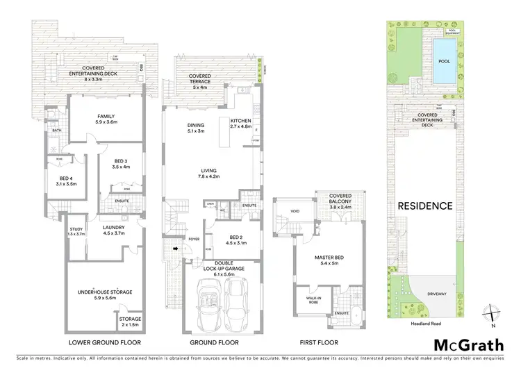 Floorplan of Homely house listing, 75 Headland Road, North Curl Curl NSW 2099