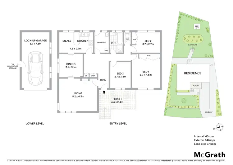 Floorplan of Homely house listing, 3 Mackenzie Street, Hackett ACT 2602