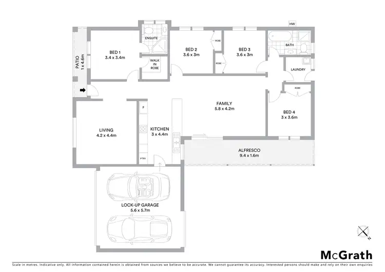 Floorplan of Homely house listing, 22 Les Circuit, Gillieston Heights NSW 2321