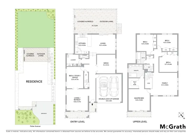 Floorplan of Homely house listing, 25 Fisher Avenue, Ryde NSW 2112