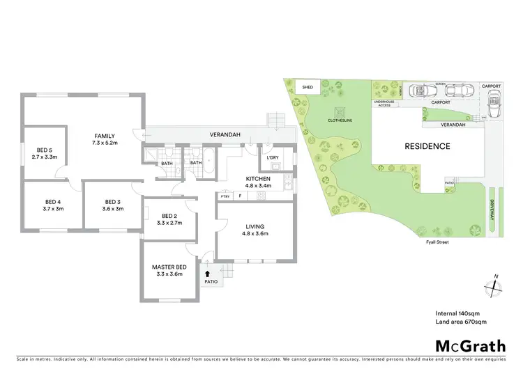 Floorplan of Homely house listing, 9 Fyall Street, Ermington NSW 2115