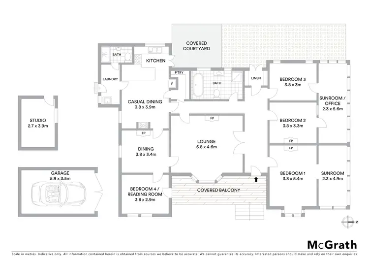 Floorplan of Homely house listing, 48 Armstrong Street, Wentworth Falls NSW 2782