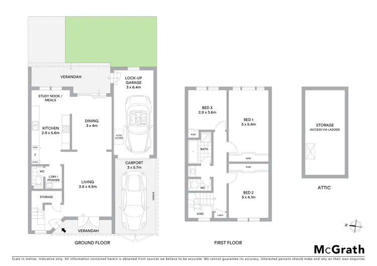 Floorplan of Homely townhouse listing, 9/40 Alfred Street, Rozelle NSW 2039