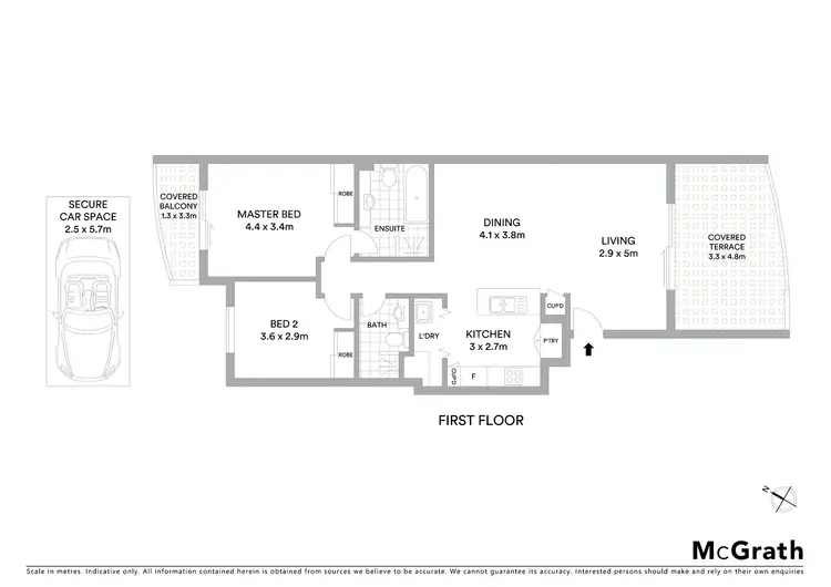 Floorplan of Homely unit listing, 14/17-19 Old Barrenjoey Road, Avalon Beach NSW 2107