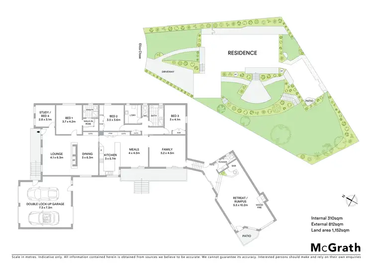 Floorplan of Homely house listing, 11 Eliza Close, Warranwood VIC 3134