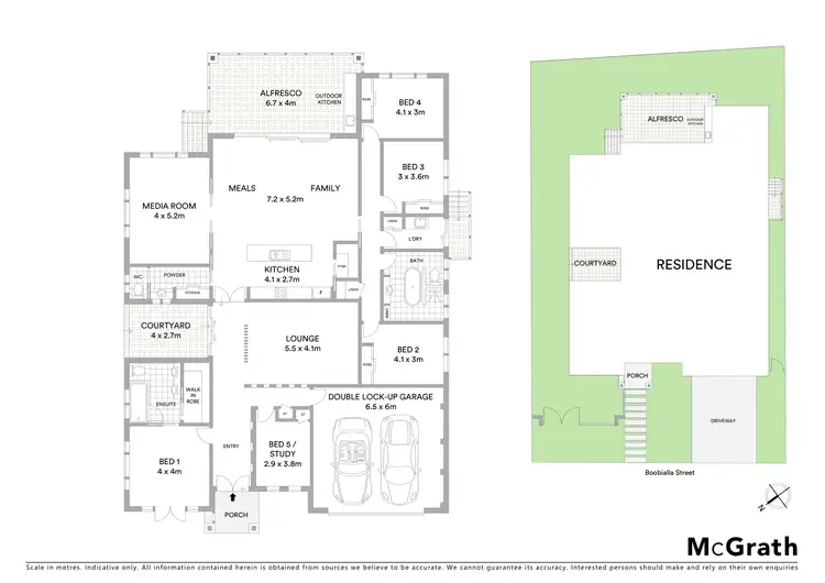Floorplan of Homely house listing, 14 Boobialla Street, O'connor ACT 2602