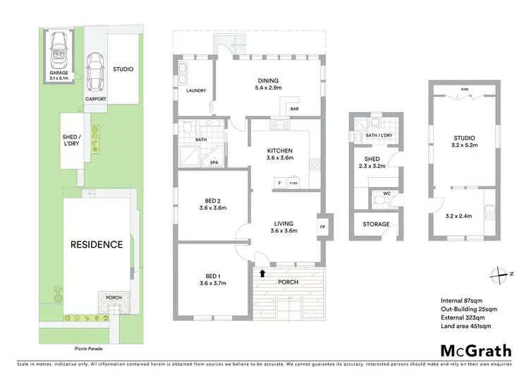 Floorplan of Homely house listing, 19 Picnic Parade, Ettalong Beach NSW 2257