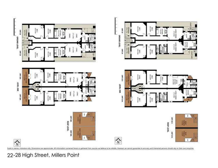 Floorplan of Homely block of units listing, 22-28A High Street, Millers Point NSW 2000
