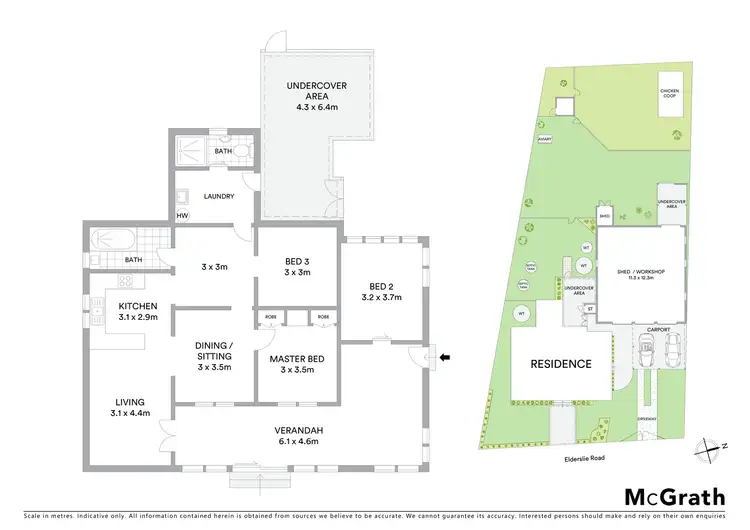 Floorplan of Homely house listing, 746B Elderslie Road, Elderslie NSW 2335