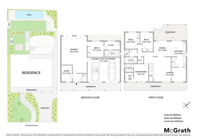 Floorplan of Homely house listing, 6 Parkland Parade, Merewether Heights NSW 2291