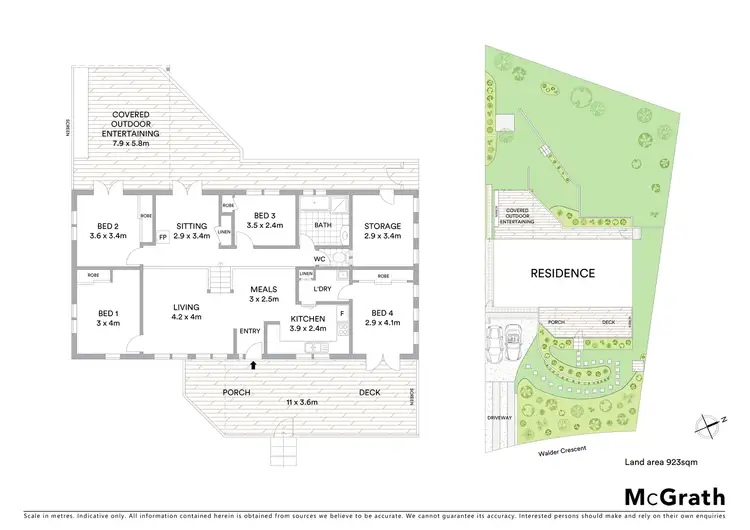 Floorplan of Homely house listing, 12 Walder Crescent, Avoca Beach NSW 2251