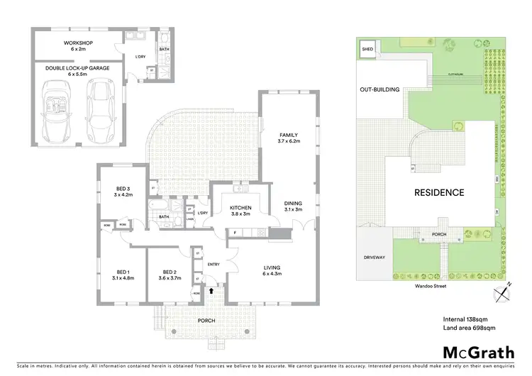 Floorplan of Homely house listing, 4 Wandoo Street, O'connor ACT 2602