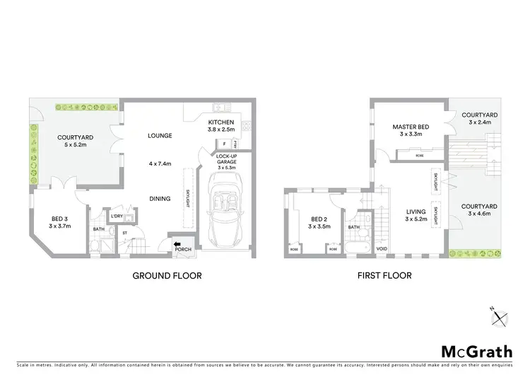 Floorplan of Homely townhouse listing, 15A Cheltenham Street, Rozelle NSW 2039