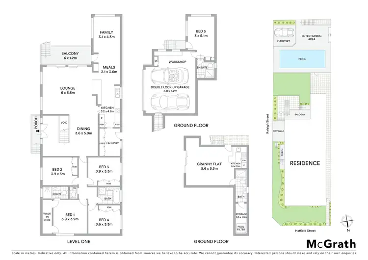 Floorplan of Homely house listing, 23 Hatfield Street, Blakehurst NSW 2221
