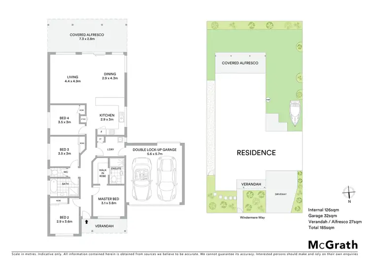 Floorplan of Homely house listing, 48 Windermere Way, Sippy Downs QLD 4556