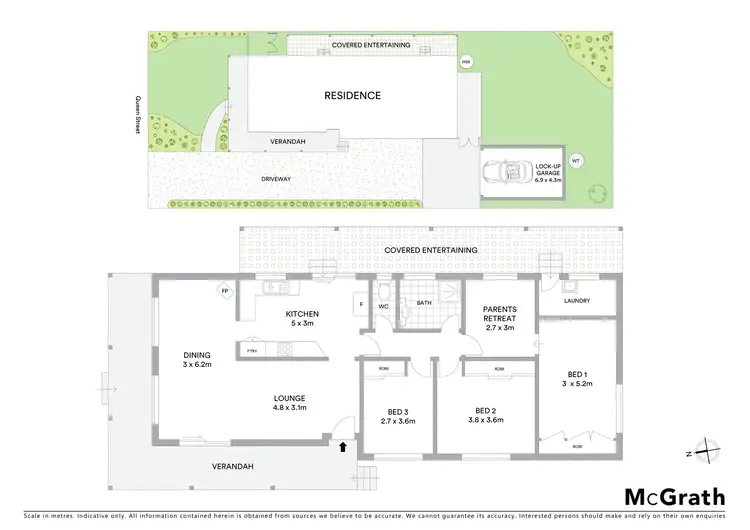 Floorplan of Homely house listing, 8 Queen Street, Branxton NSW 2335