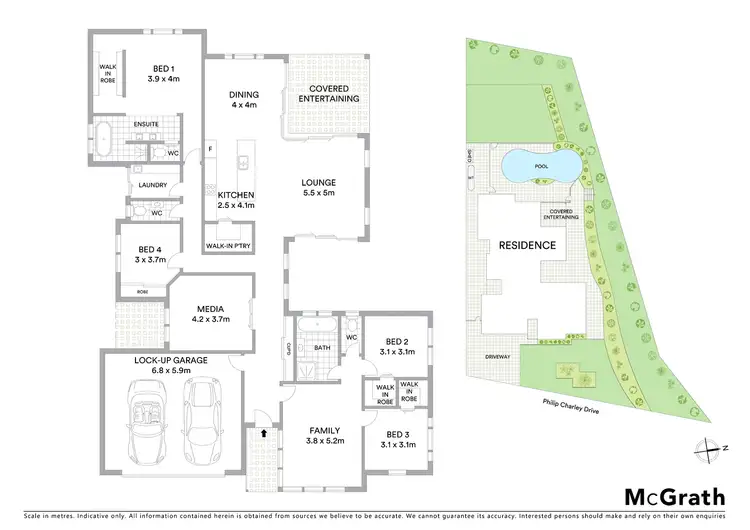 Floorplan of Homely house listing, 70 Philip Charley Drive, Port Macquarie NSW 2444