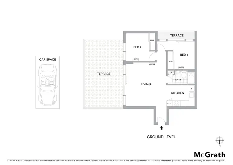Floorplan of Homely apartment listing, B107/21 Inkerman Street, St Kilda VIC 3182
