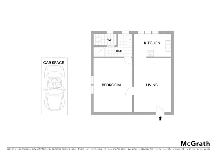 Floorplan of Homely apartment listing, 13/15 Charnwood Road, St Kilda VIC 3182