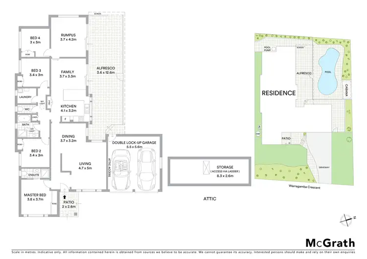 Floorplan of Homely house listing, 20 Warragamba Crescent, Leumeah NSW 2560
